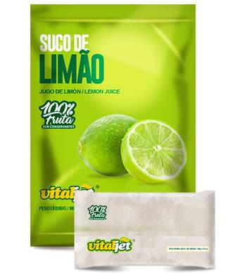 >Polpa de Limão Vitaljet