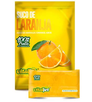 >Polpa de Laranja Vitaljet