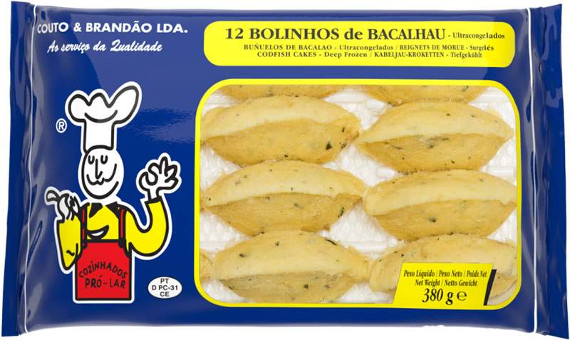 >Bolinho de Bacalhau Bandeja