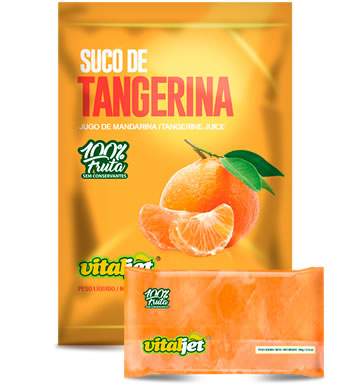 >Polpa de Tangerina Vitaljet