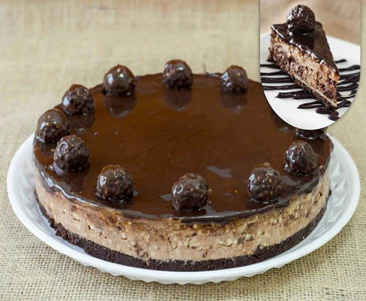 >Torta de Ferrero Di panela