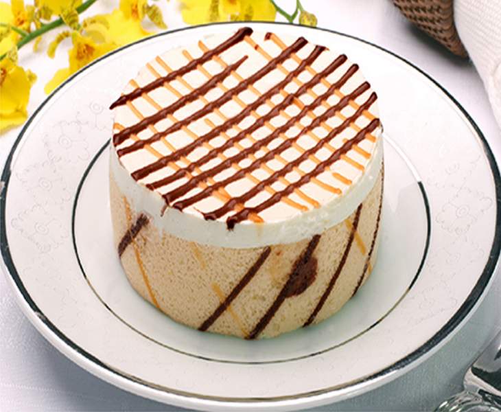 >Mini Torta Banana com Doce de Leite Cassinelli