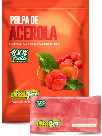 >Polpa de Acerola Vitaljet