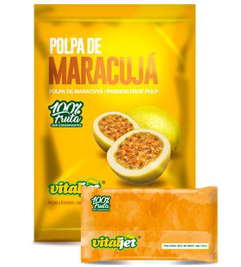 >Polpa de Maracujá Vitaljet