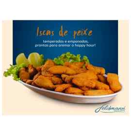 Isca de Peixe Empanado Feldmann