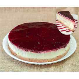 Torta Cheesecake de Frutas Vermelhas Di Panela