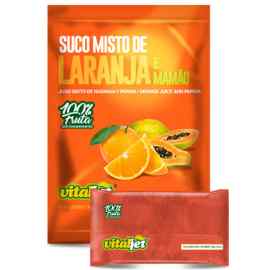 Polpa de Mamão com Laranja Vitaljet